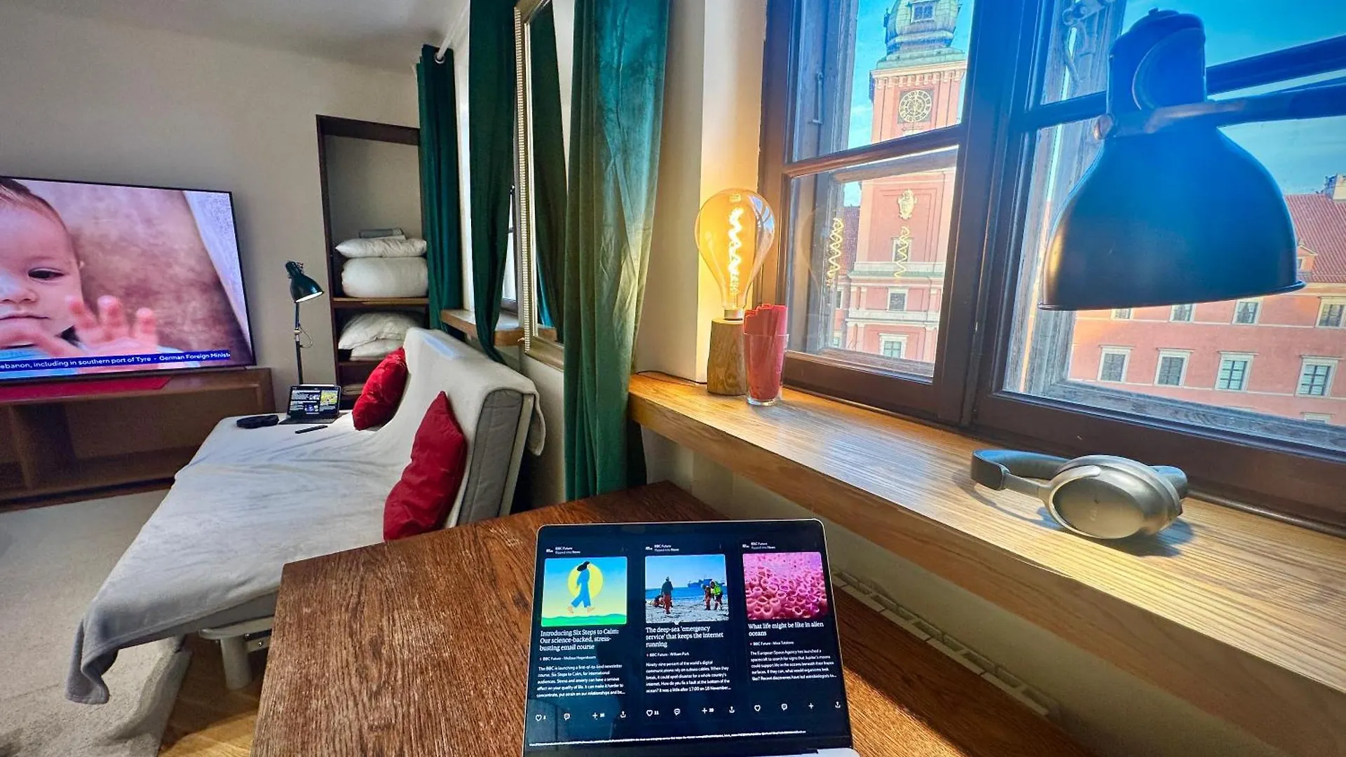 Apartament Old Town Best View Wifi 300 Mb/S Huge Screen Netflix Appletv Amazontv Warszawa Polska