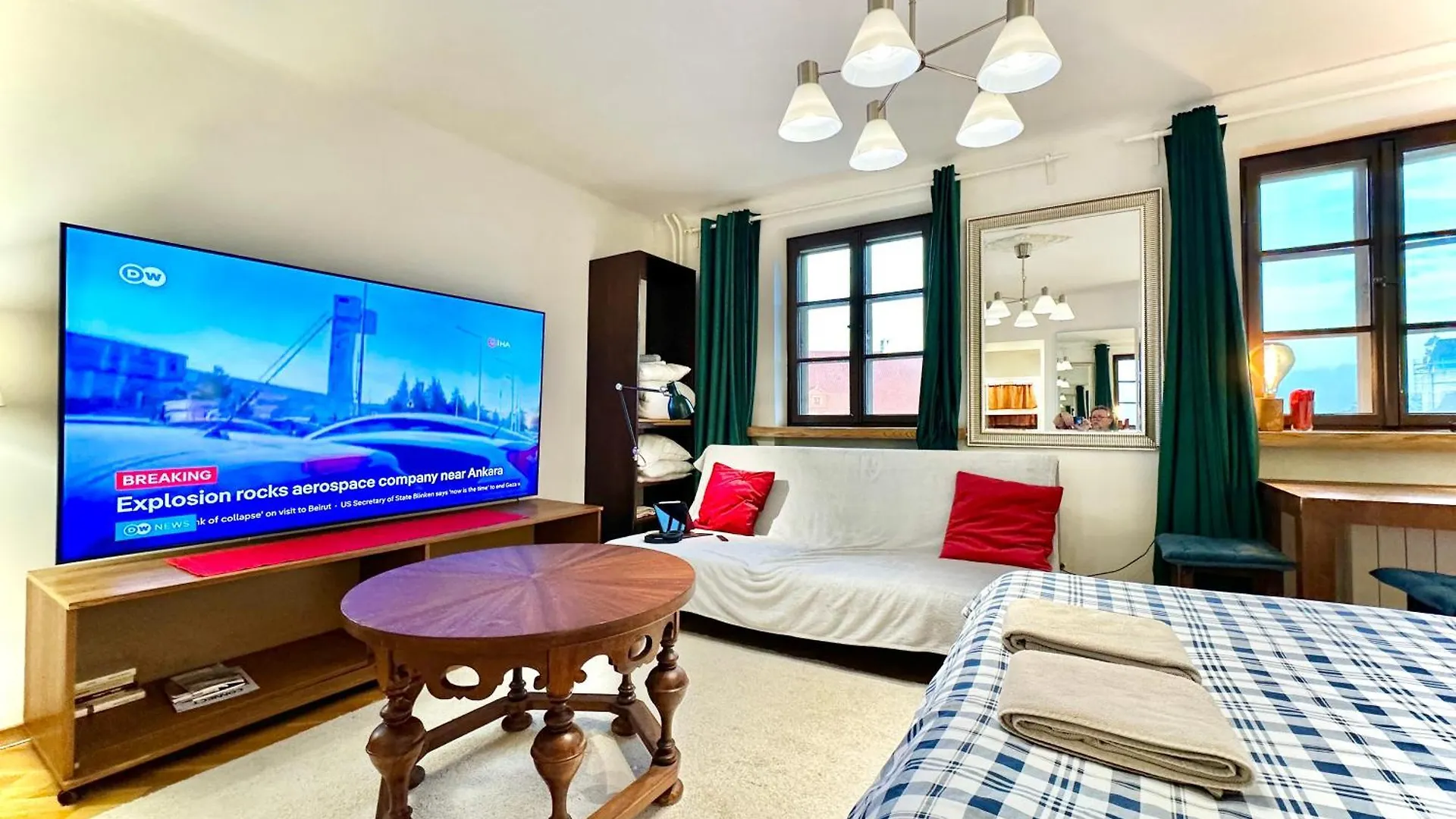 Apartment Old Town Best View Wifi 300 Mb/S Huge Screen Netflix Appletv Amazontv Warsaw Poland