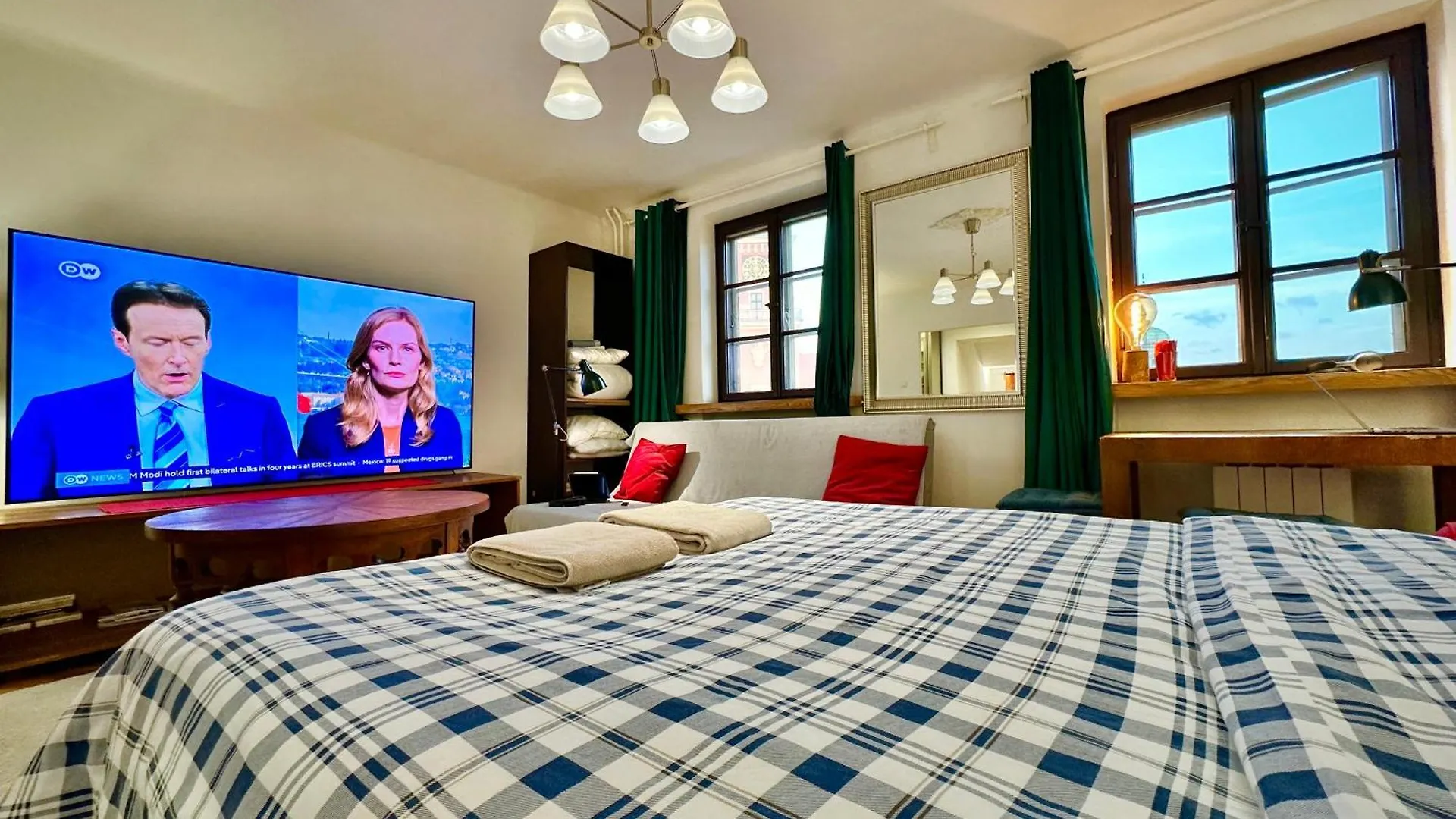 Apartment Old Town Best View Wifi 300 Mb/S Huge Screen Netflix Appletv Amazontv Warsaw